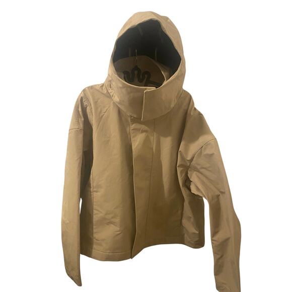 Nike x Matthew Williams MMW Cowl Hood Khaki Nylon Windbreaker Jacket Size XXL - Picture 1 of 13